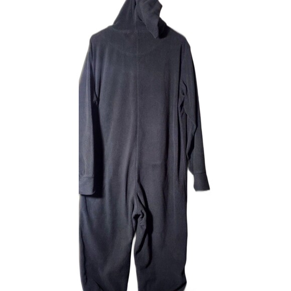 Nightmare Before Christmas Hooded Footed Pajama Medium Microfleece Disney - Picture 4 of 14